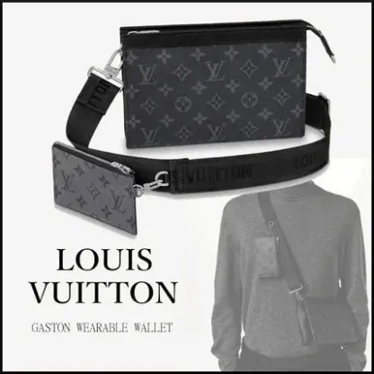 LOUIS VUITTON＊GASTON WEARABLE モノグラムウォレット＊送料込